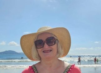 Gente Dinâmica: Professora Placede Uehara esteve nas praias do nordeste