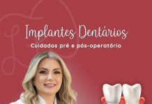 Implantes dentários: cuidados pré e pós operatório. Dra Larissa Tessarini