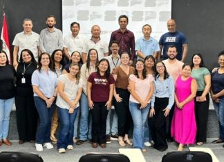 Supervisora de Alimengação Escolar e Nutricionista de Dracena participam de reunião em Presidente Prudente