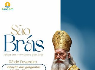 Hoje é o Dia de São Brás: veja horário das missas em Dracena