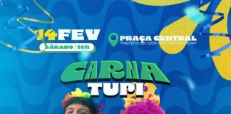 Carnatupi na Praça Central da cidade terá premiações para infantil e adulto