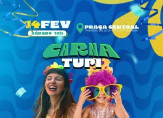 Carnatupi na Praça Central da cidade terá premiações para infantil e adulto