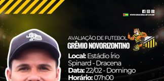 Observador Técnico do Novorizontino neste domingo no Estádio Írio Spinardi
