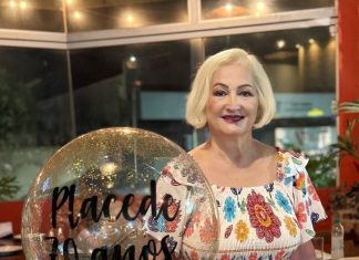 A professora Placede Uehara comemora aniversário hoje