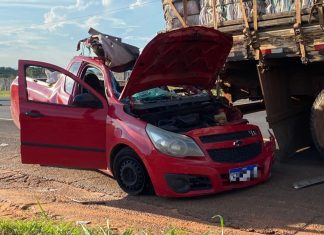Trânsito: Motorista fica gravemente ferido em acidente na SP 294, rodovia Comandante João Ribeiro de Barros