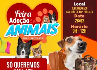 Feira Adoção de Animais em Tupi Paulista