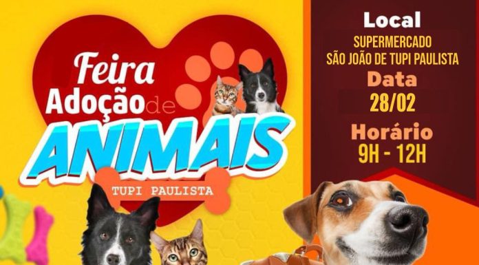 Feira Adoção de Animais em Tupi Paulista