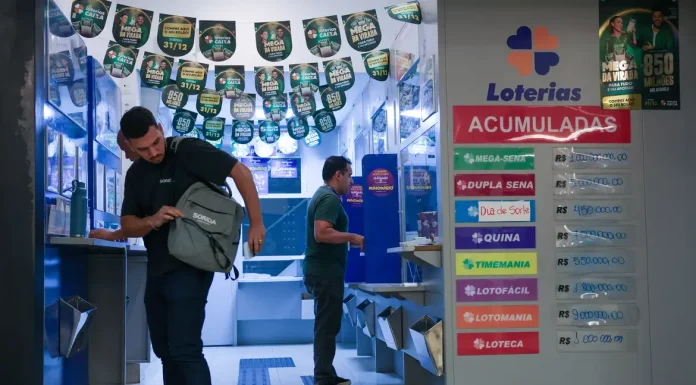 Mega-sena acumula novamente e prêmio principal vai para R$ 145 milhões