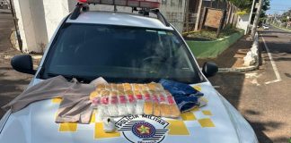 Polícia Militar Rodoviária prende mulher com drogas em ônibus na SP294, rodovia Comandante João Ribeiro de Barros em Dracena