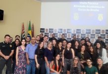Alunos do curso de Direito da REGES participam de atividade junto à Polícia Civil