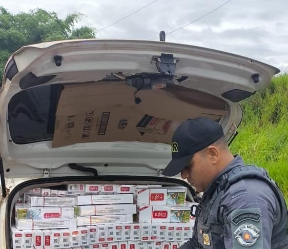 Polícia: Em Dracena, Polícia Rodoviária apreende carga de 19 mil maços de cigarros contrabandeados