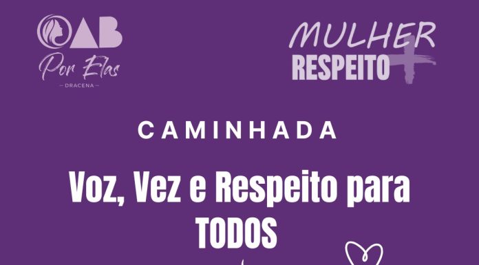 Caminhada alusiva ao Dia Internacional da Mulher em Dracena