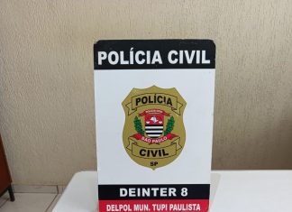 Polícia Civil apreende arma de fogo e munições durante cumprimento de mandado de busca em Tupi Paulista
