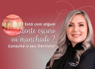 Saúde bucal: Sobre dente escuro ou manchado. Dra Larissa Tessarini