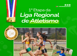 Dracena sedia a 1ª Etapa da Liga Regional de Atletismo 2026 nese sábado 21.3