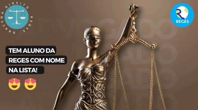 A Coordenação do Curso de Direito da REGES de Dracena parabeniza todos os aprovados no Exames da Ordem, em especial alunos e ex-alunos. Veja os nomes