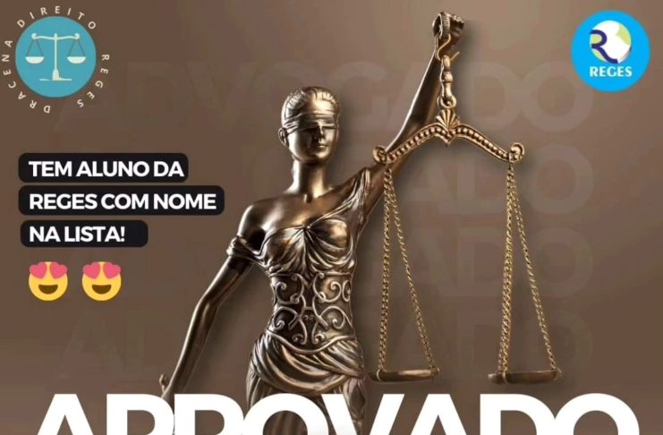 A Coordenação do Curso de Direito da REGES de Dracena parabeniza todos os aprovados no Exames da Ordem, em especial alunos e ex-alunos. Veja os nomes