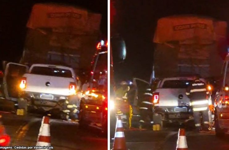 Trânsito: Cinco pessoas ficam feridas em acidente na SP 294, rodovia Comandante João Ribeiro de Barros