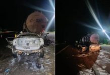 Trânsito: Estudante morre carbonizado após carro bater em carre em rodovia de PP