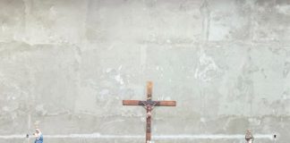 Terço dos homens na Paróquia São Frei Galvão em Dracena