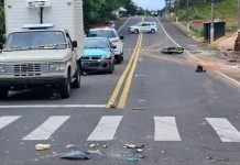 Trânsito: Acidente é registrado no semáforo perto do Jardim Brasilândia em Dracena
