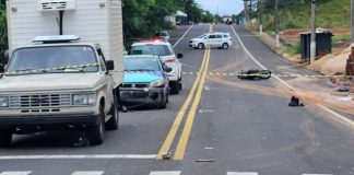 Trânsito: Acidente é registrado no semáforo perto do Jardim Brasilândia em Dracena