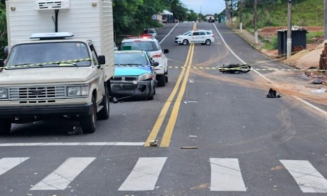 Trânsito: Acidente é registrado no semáforo perto do Jardim Brasilândia em Dracena