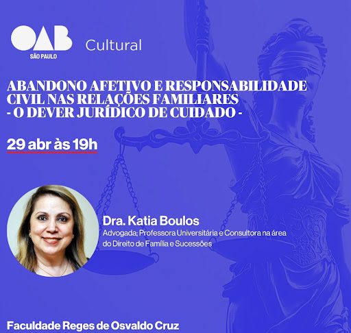 Advogada, dra Kátia Boulos profere palestra na Faculdade REGES de Osvaldo Cruz.