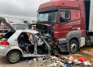 Trânsito: Seis pessoas da mesma família morrem em acidente