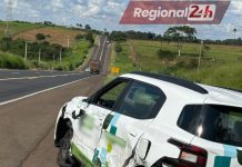 Trânsito: Veículo da Saúde de Dracena se envolve em acidente na região de Olímpia