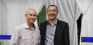 José Valdecir rotariano em Tupi Paulista comemora aniversário.