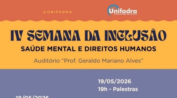 A Unifadra promove a Semana de Inclusão,organizada pelo curso de Psicologia
