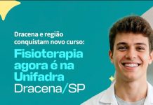 Novo curso na Unifadra: Fisioterapia. Veja os detalhes