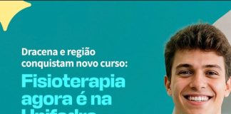 Novo curso na Unifadra: Fisioterapia. Veja os detalhes