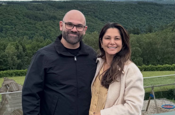 Celebram aniversário de casamento hoje Vanessa Takano e dr Giovani Botazzo