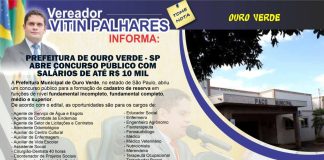 Oportunidade de emprego. Veja detalhes