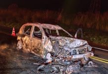 Trânsito: Motociclista 19 anos,morre carbonizado em acidente na Rodovia Comandante João Ribeiro de Barros
