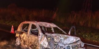 Trânsito: Motociclista 19 anos,morre carbonizado em acidente na Rodovia Comandante João Ribeiro de Barros