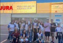 Jura Poços recebe a visita de alunos da escola IDENE de Junqueirópolis