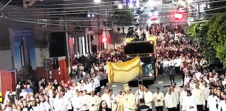 Corpus Christi em Dracena reuniumas 4 paróquias