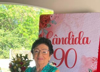 Dona Cândida Ramos Ribeiro celebra seus 90 anos