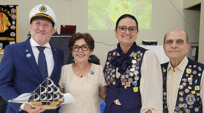 Como foi a festiva de posse do novo presidente do Lions Clube Dracena Cinquentenário. Veja fotos inéditas