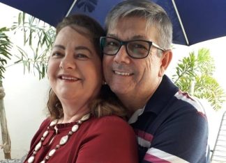 Celebram aniversário de casamento hoje Beti e Sérgio Inácio
