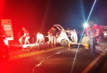 Trânsito: Ultrapassagem em local proibido provoca acidente entre 3 veículos e deixa 6 feridos