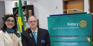 Coluna Gente Dinâmica. Fotos inéditas posse nova diretoria do Rotary Club Dracena Imperial