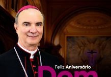 Bispo Dom Luiz Antônio Cipolini comemora aniversário