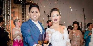 Douglas Carvalho e Lais celebram 10 anos de casamento
