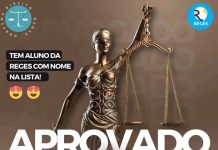 Curso de Direito da REGES parabeniza alunos aprovados no exame da OAB