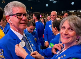 Gente Dinâmica: Djalma Quinallatto e esposa Maria Lúcia tomam posse em Hong Kong na governadoria do L.C.8 -Lions