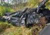 Trânsito: Motorista morre após carro capotar em ribanceira às margens de rodovia
